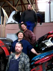 Von oben nach unten: Peter, Uwe, Manfred, Günter