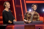 Die Kandidaten des Teams "Bettermann": Schauspieler Bernhard Bettermann (l.) mit Sohn Tim Bettermann (r.), ebenfalls Schauspieler.