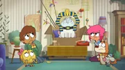 Kit will endlich besser behandelt werden - am liebsten wie die verehrte Katzen-Gottheit aus dem antiken Ägypten. Durch den Helm von Klaus kann sie jetzt sprechen und droht alle Geheimnisse, die die anderen ihr anvertraut haben, zu verrraten - außer sie tun ihr jeden Gefallen.