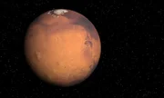 Der Planet Mars.