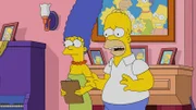 Marge (l.); Homer (r.)