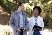 Timothy McGee (Sean Murray, l.); Kasie Hines (Diona Reasonover, r.)