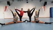 Fränkischer Gardetanz trifft auf amerikanische Cheerleader.