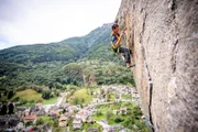 Luis Funk beim Treff des DAV-Expeditionskaders in Ossola.