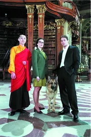 (v.li.): Nicolas Gattoni, Konstanze Breitebner, Gedeon Burkhard.