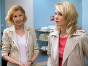 Ingrid Rischke (Jutta Kammann, l.); Patrizia Schott (Anja Gräfenstein, r.)