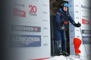 Einstein Die Erfolgsmacher hinter Odermatt und Co. Tobias Müller steht im Starthaus der Lauberhorn-Abfahrt.