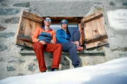 Daniel Sidler und Jill Lucas betreiben die Jenatschhütte im Bündnerland.