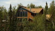 As seen on Living Alaska, potential buyers Eric and Melissa Bleakney are embarking on a new adventure with their two boys, Ethan and Hunter, as they move from Colorado to the Mat- Su Valley. They are searching for their dream home which would allow them to walk out the front door and go hunting and fishing. This hilltop house in Anchorage, AK is beautiful, but didn't meet all of the family's needs.