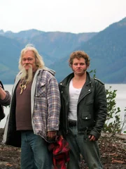 L-R: Bear Brown, Bam Brown, Billy Brown and Gabe Brown standing together.