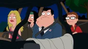 (v.l.n.r.) Francine Smith; Hayley Smith; Stan Smith; Steve Smith