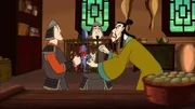 Yoyo und Doc Croc werden von dem bösen Fang eingesperrt.