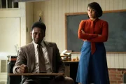 L-R: Detective Wayne Hays (Mahershala Ali) and Amelia Reardon (Carmen Ejogo)