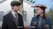 Ann Shirley-Cuthbert (Amybeth McNulty) mit Gilbert Blythe (Lucas Zumann)
