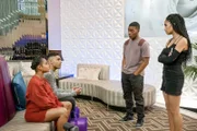 (v.li.): Geffri Maya (Simone Hicks), Michael Evans Behling (Jordan Baker), Daniel Ezra (Spencer James), Samantha Logan (Olivia Baker).