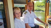 Friedrich und sein Papa Christian