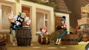 Jim und seine Piratenfamilie mögen es sonntags schön laut.