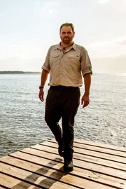 Josh Gates in Belize