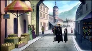 L-R: Lavi, Arystar Krory III, Allen Walker