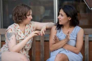 L- R: Hannah Helene Horvath (Lena Dunham) and Jenni Konner (producer)