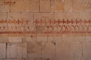 Hieroglyphs in Hatshepsut’s Temple.