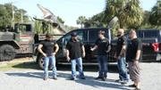 The Tennessee Wraith Chasers talking outside the alligator farm.