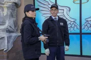 Jessica Knight (Katrina Law, l.); Dr. Jimmy Palmer (Brian Dietzen, r.)