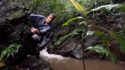 Bear Grylls and crew film Man vs. Wild in Panama 2007.