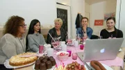V.l.: Andrea, Perwin, Lydia, Lenny und Isabell