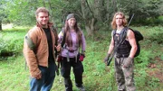 Gave Brown, Bird Brown and Bear Brown gear up for their Alpine Hunt.