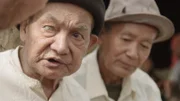 RAKHINE STATE, MYANMAR - Tin Aung and Say, long-time residents of Ramree Island, describe their experiences during World War II when Japanese invaders fled to escape Allied forces.
