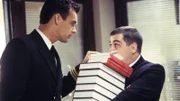 Bud Roberts, Jr. (Patrick Labyorteaux, r.), Harmon Rabb, Jr. (David James Elliott)