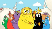 L-R: Barbalala, Barbabravo, Barbabelle, Barbazoo, Barbabo, Barbahelle