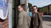 Eine neue Spur führt die Kommissare Finn (Sven Martinek, l.) und Lars (Ingo Naujoks, r.) zum Im- und Export-Unternehmer Björn Nickel.