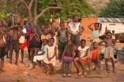 Dorfbewohner, Sambia.