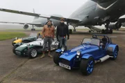 Fuzz Townshend (l.); Tim Shaw (r.)