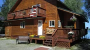 As seen on Living Alaska, home buyers Brian Wolf and Jake Hamburg are looking to escape a fast paced lifestyle and unwind in Alaska. Their ideal property is a waterfront log cabin with wood burning stove. This Willow, AK didn't meet all of their needs.