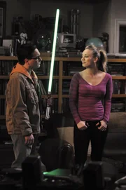 Verstehen sich prächtig: Leonard und Penny