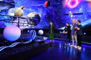 (v.l.n.r.) Melissa Khalaj; Ali Güngörmüs; Frank Rosin; Steffen Henssler