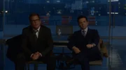 Dr. Jason Bull (Michael Weatherly, l.); Benny Colón (Freddy Rodriguez, r.)