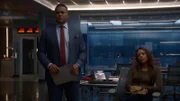 Chunk Palmer (Christopher Jackson, l.); Danny James (Jaime Lee Kirchner, r.)