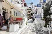 MareTV Griechenlands blau-weisse Inselwelt Eine Mittelmeer-Idylle ist Mykonos-Stadt.