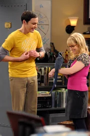 Sheldon (Jim Parsons) und Bernadette (Melissa Rauch).