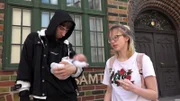 Jasmin und Maik haben einen Termin beim Standesamt
