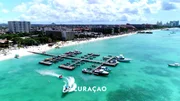 Curaçao - Pier for smaller boats and beach.