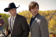 Caleb (Kerry James, l.); Ty (Graham Wardle, r.)