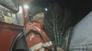 Bjørn pulling a truck. (National Geographic)