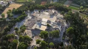Die Ausgrabungsstätte des Palastes Knossos, Nähe der heutigen Stadt Heraklion.