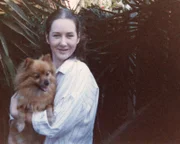 Colleen und ihr Hund Candy