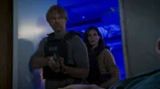 Marty Deeks (Eric Christian Olsen, l.); Kensi Blye (Daniela Ruah, r.)